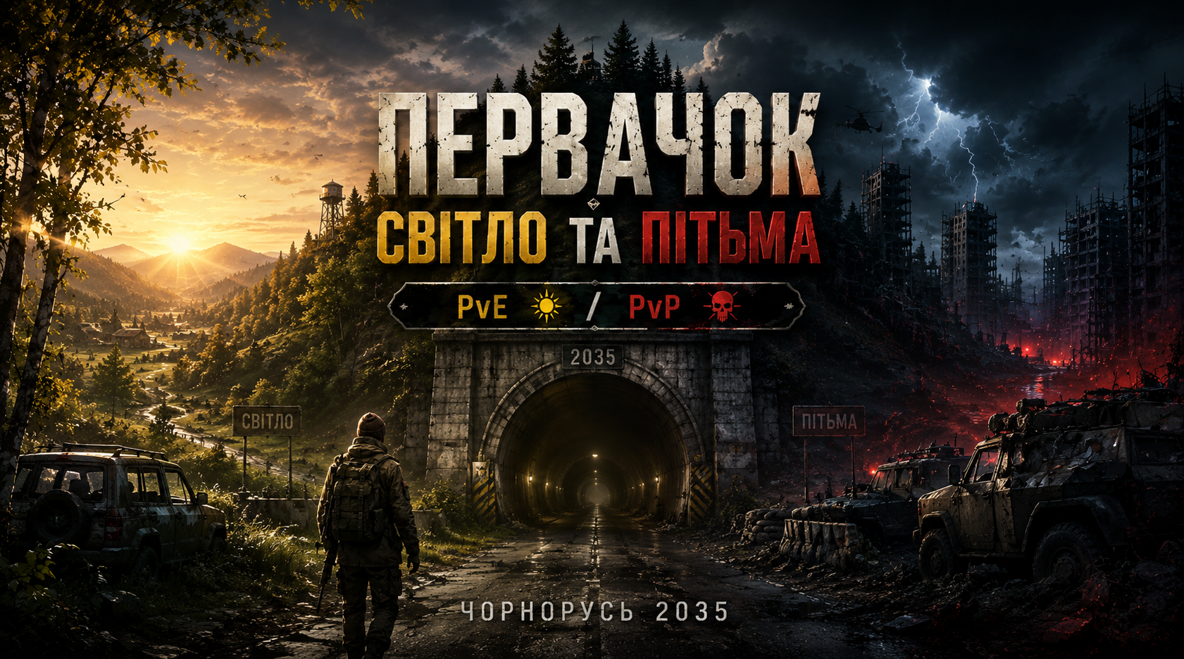 [UA]  «Первачок — Світло та Пітьма | PvE / PvP» - Сервер Dayz
