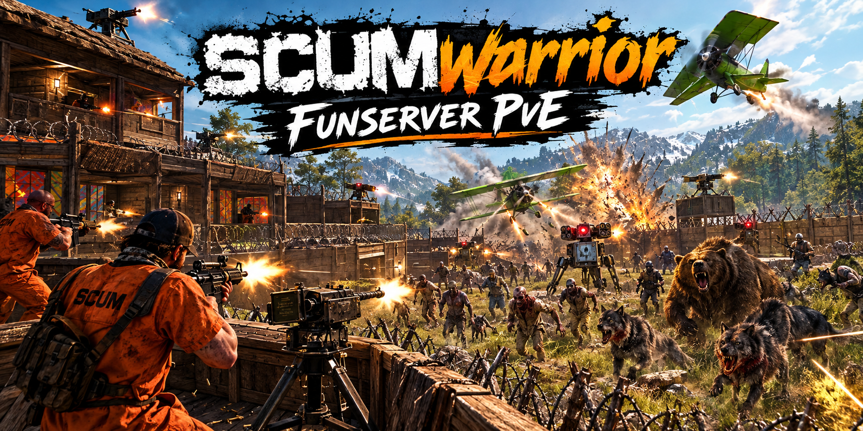 SCUMwarrior Funserver PvE - Scum Server