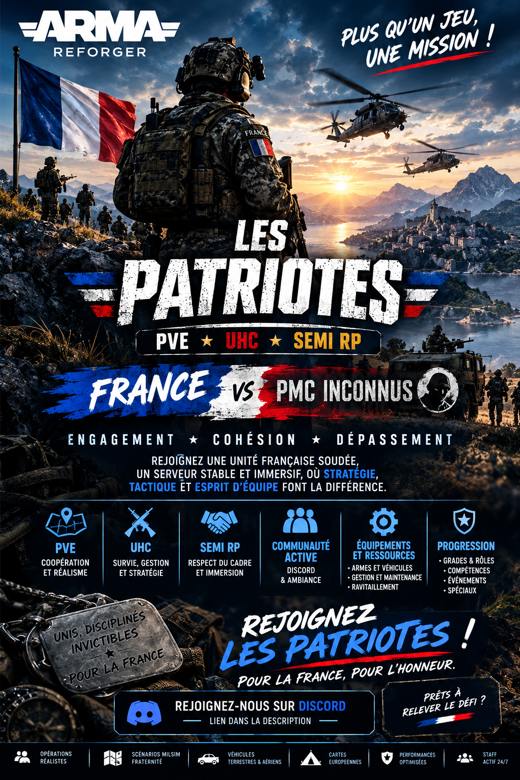 (FR) Les Patriotes - Serveur Arma Reforger