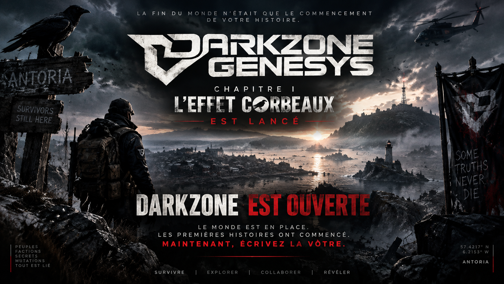 DARKZONE GENESYS RP - Serveur Dayz