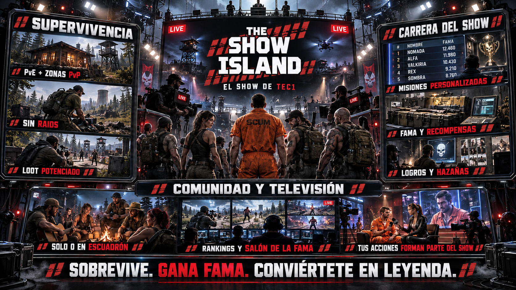 //// THE SHOW ISLAND //// - Servidor Scum