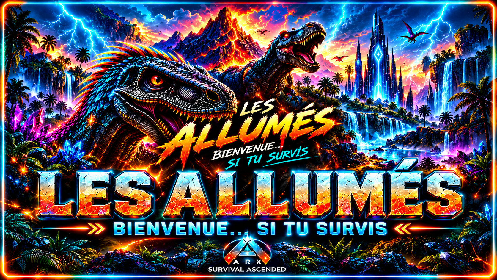 Les Allumés | PVE | FUN & CHILL - Serveur ARK Survival Ascended