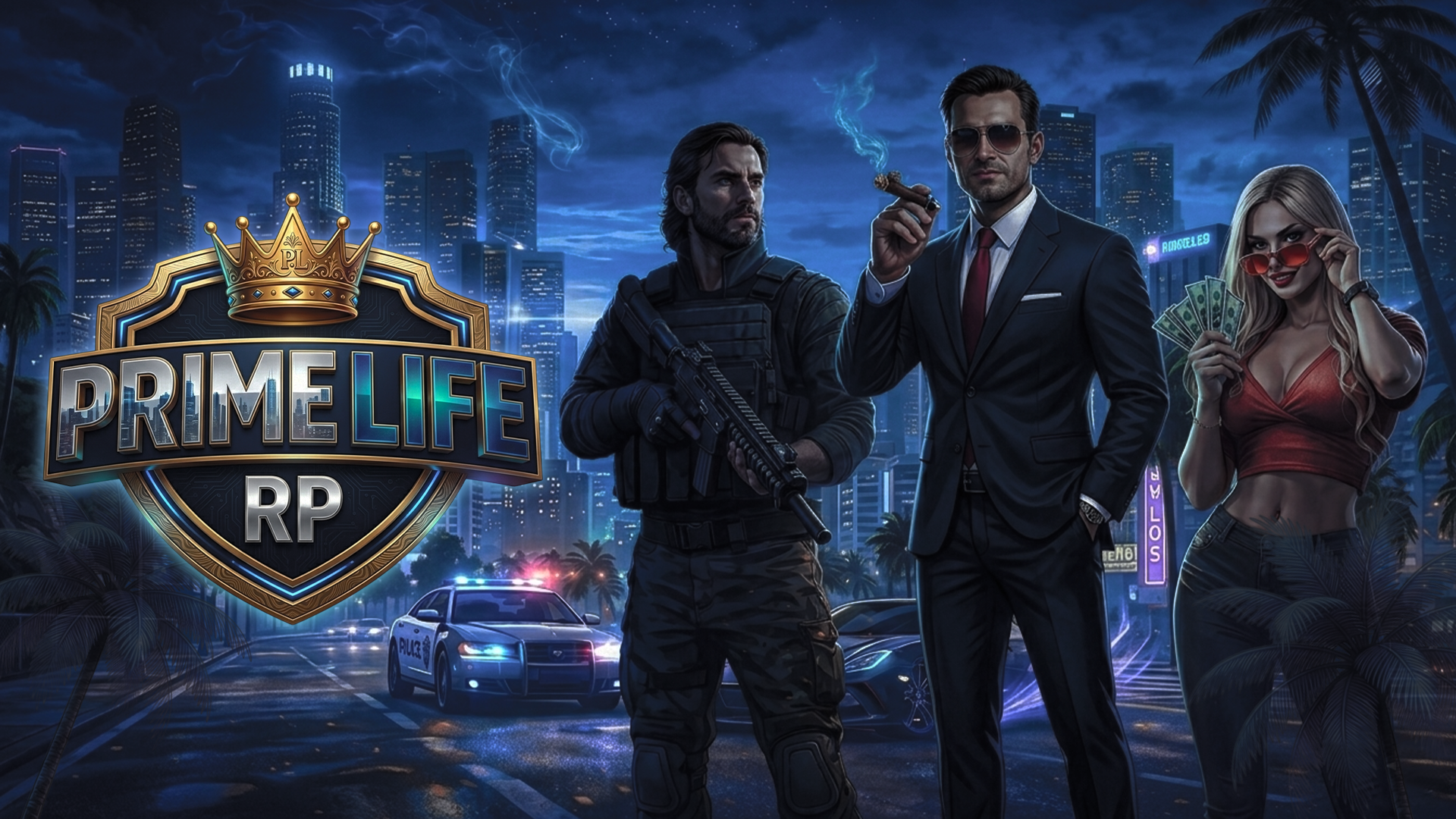 PrimeLife RP - Serveur GTA