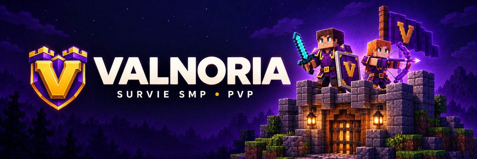 Valnoria — Survie SMP | PVP - Serveur Minecraft