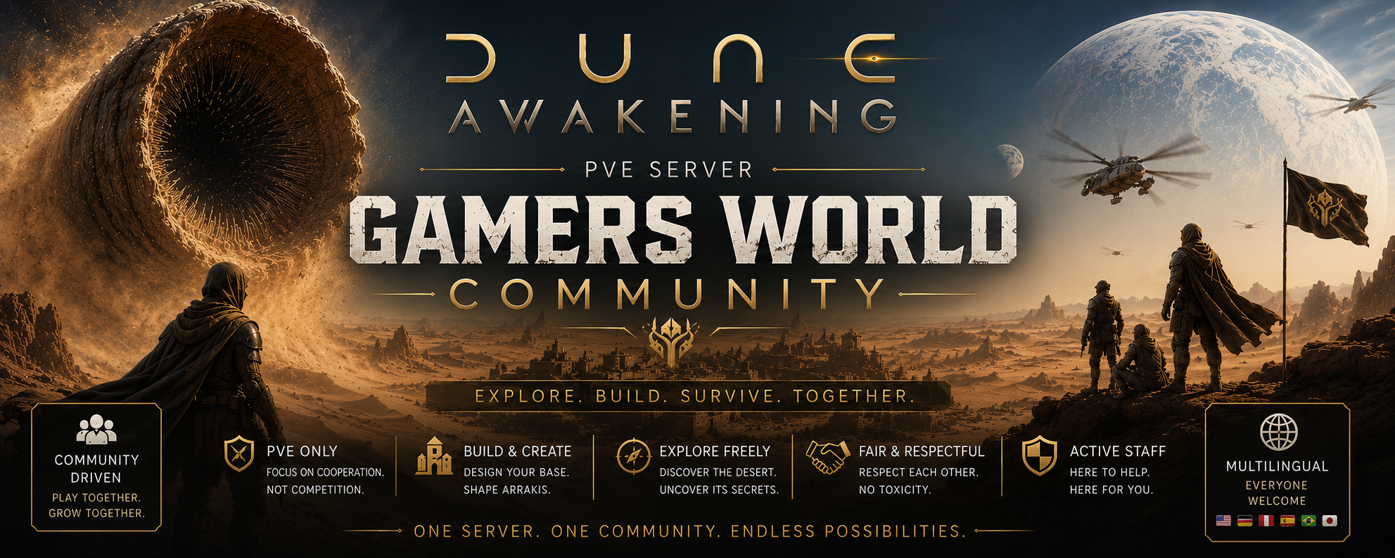 Gamers World Community - Server Dune Awakening