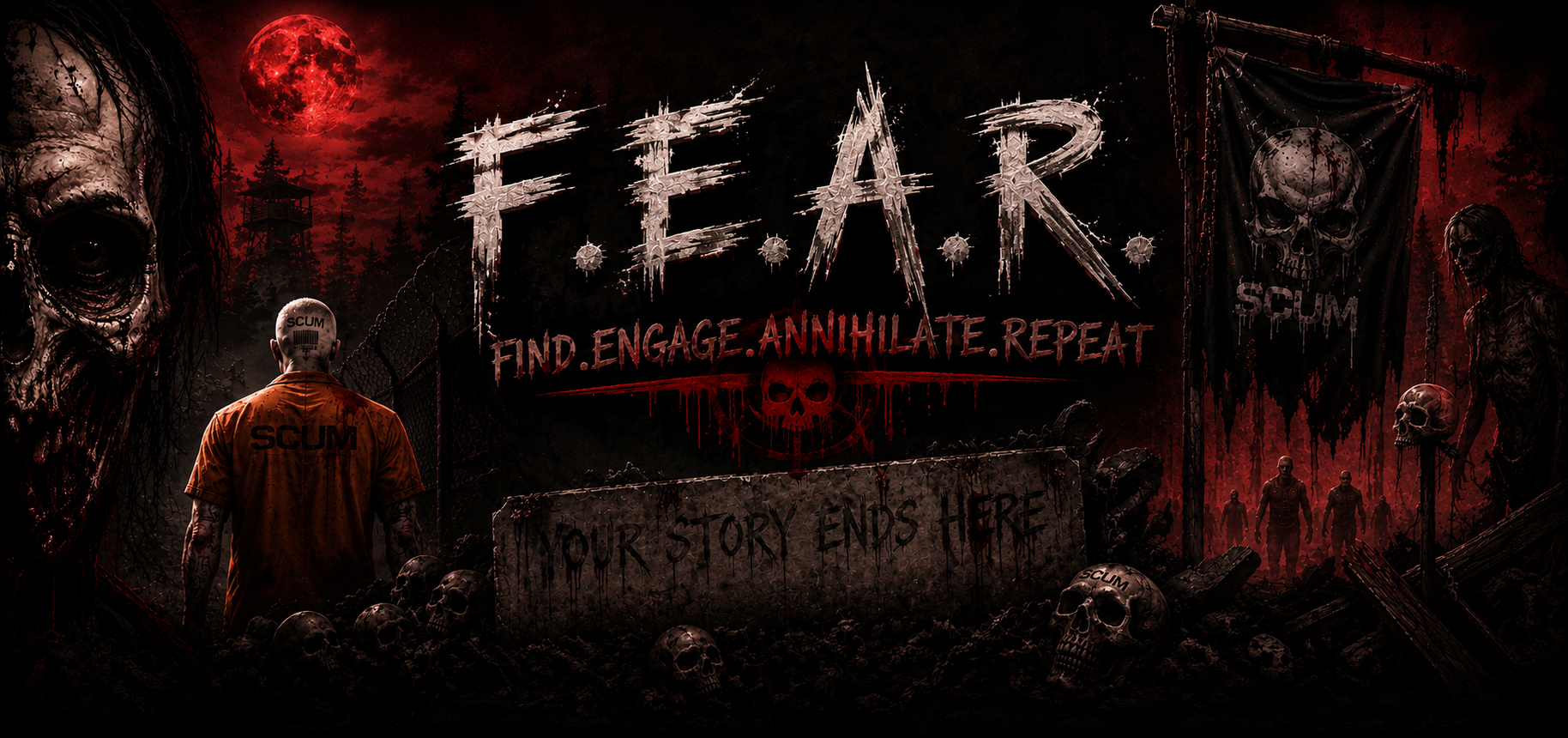 F.E.A.R Hardcore PvE/PvP Zones BotShop - Scum Server