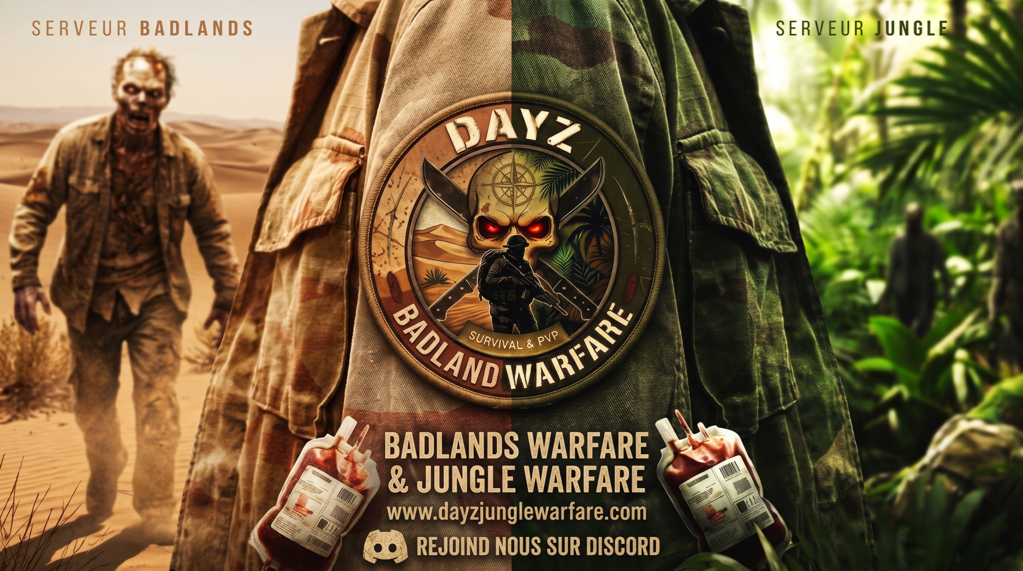 Badlands Warfare - Serveur Dayz