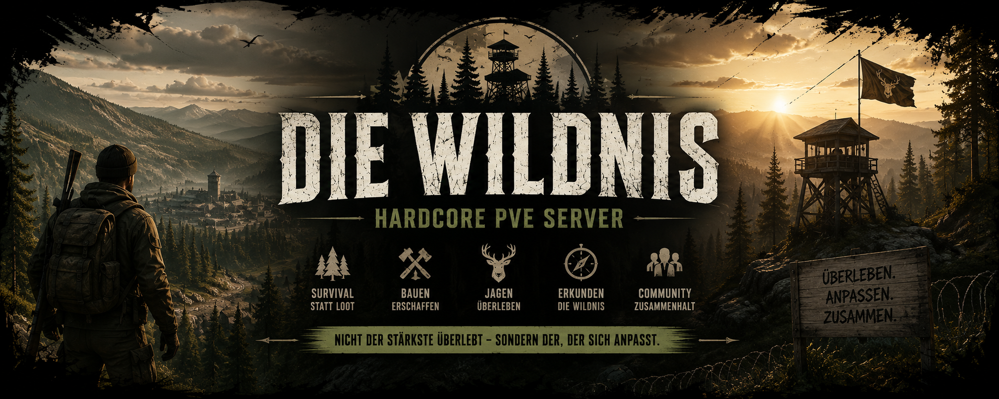 DIE WILDNIS Hardcore PvE DE - Server Scum