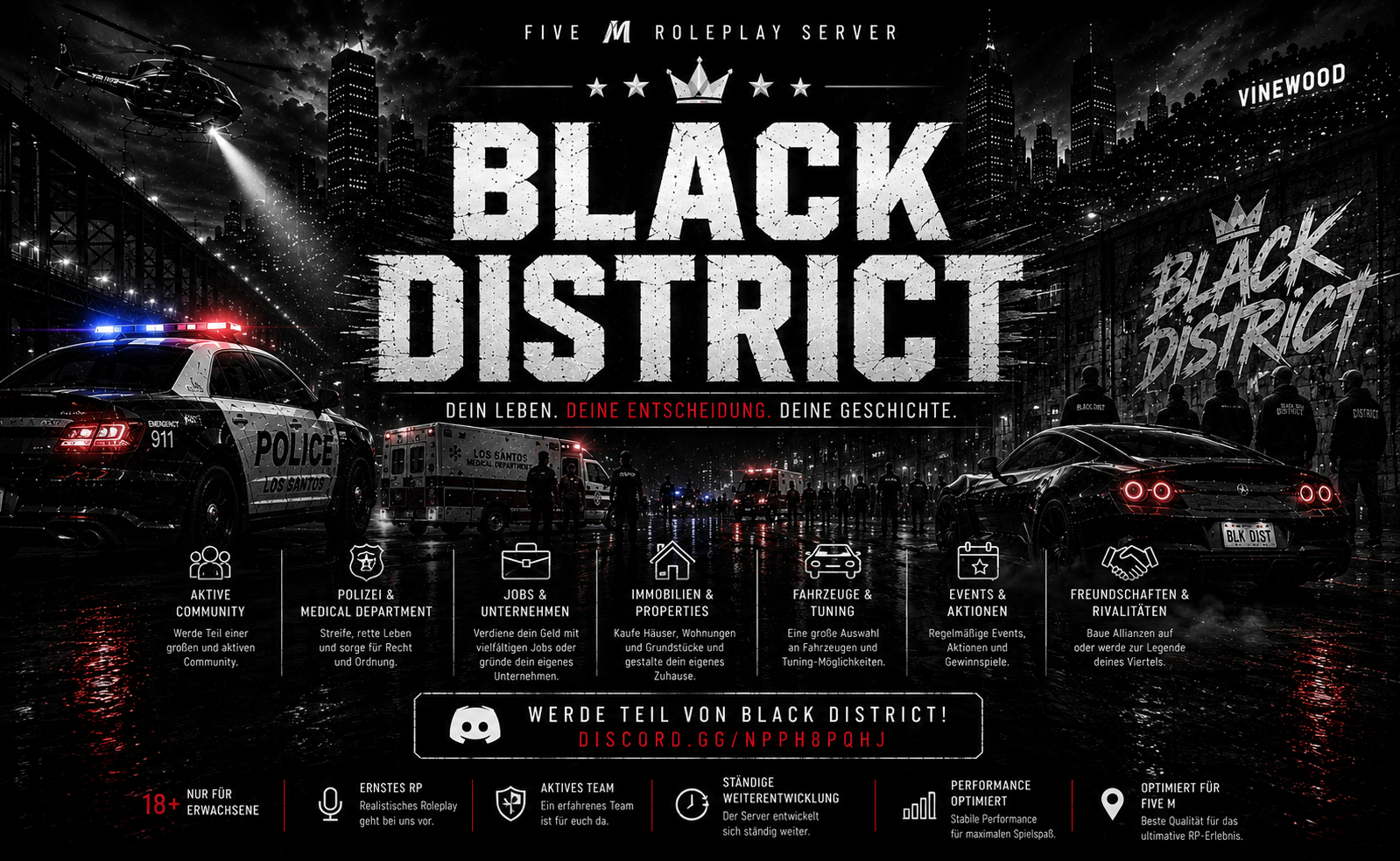 Black District - Server Grand Theft Auto