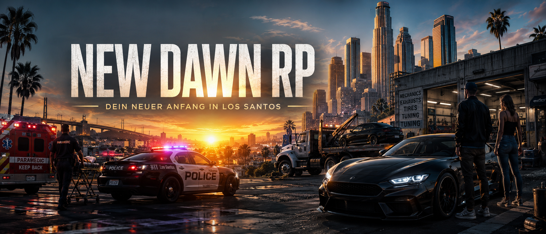 New Dawn Roleplay - Server Grand Theft Auto
