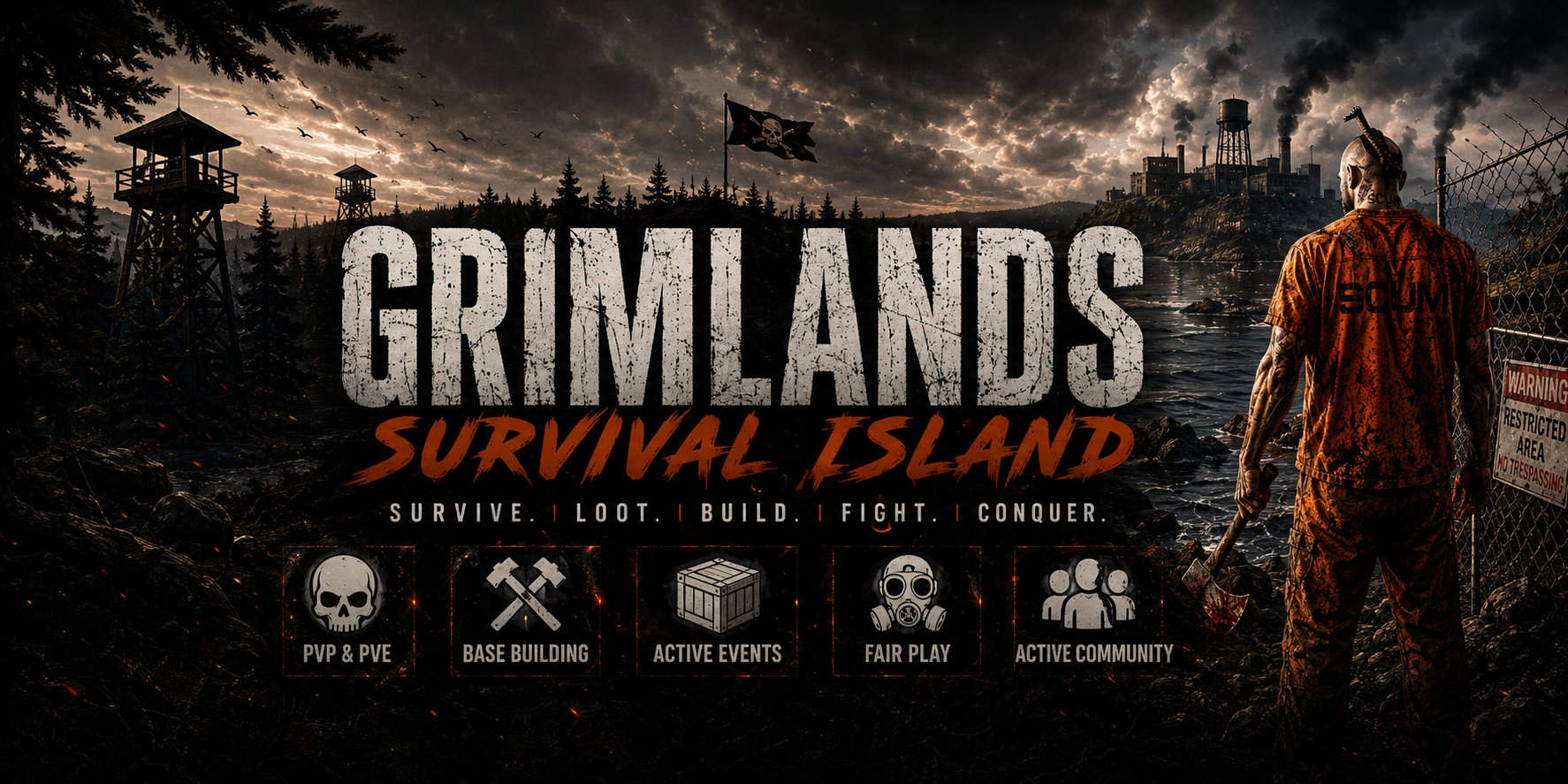 Grimlands Survival Island - Scum Server