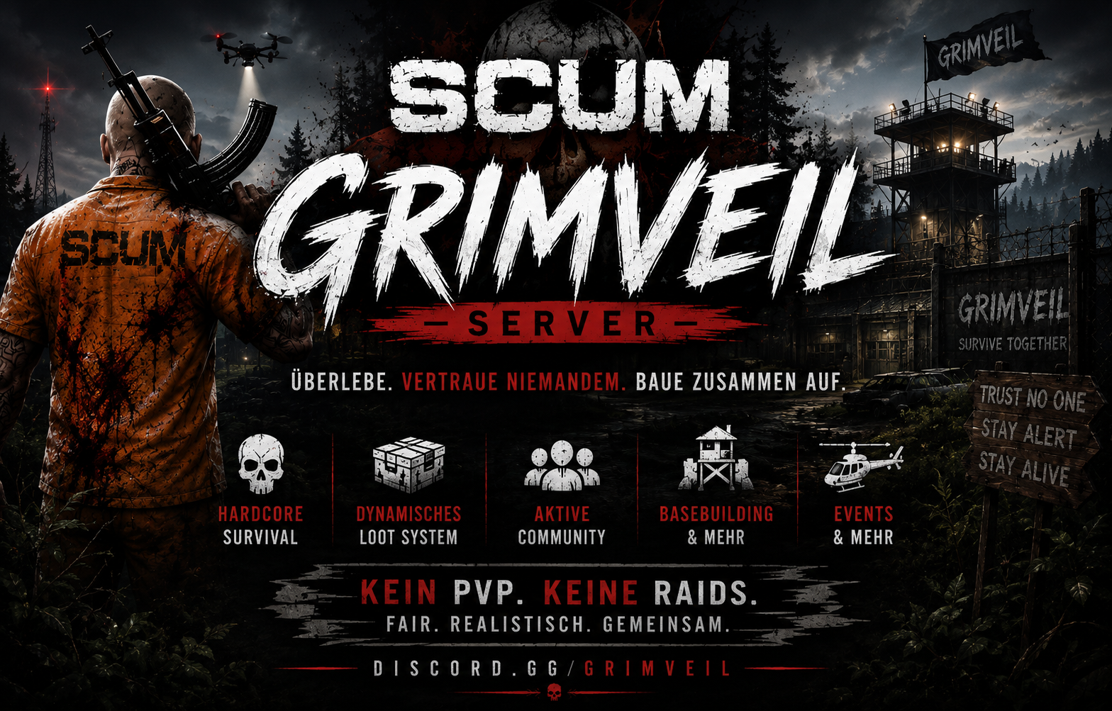 (GER)Grimveil-PvE - Server Scum