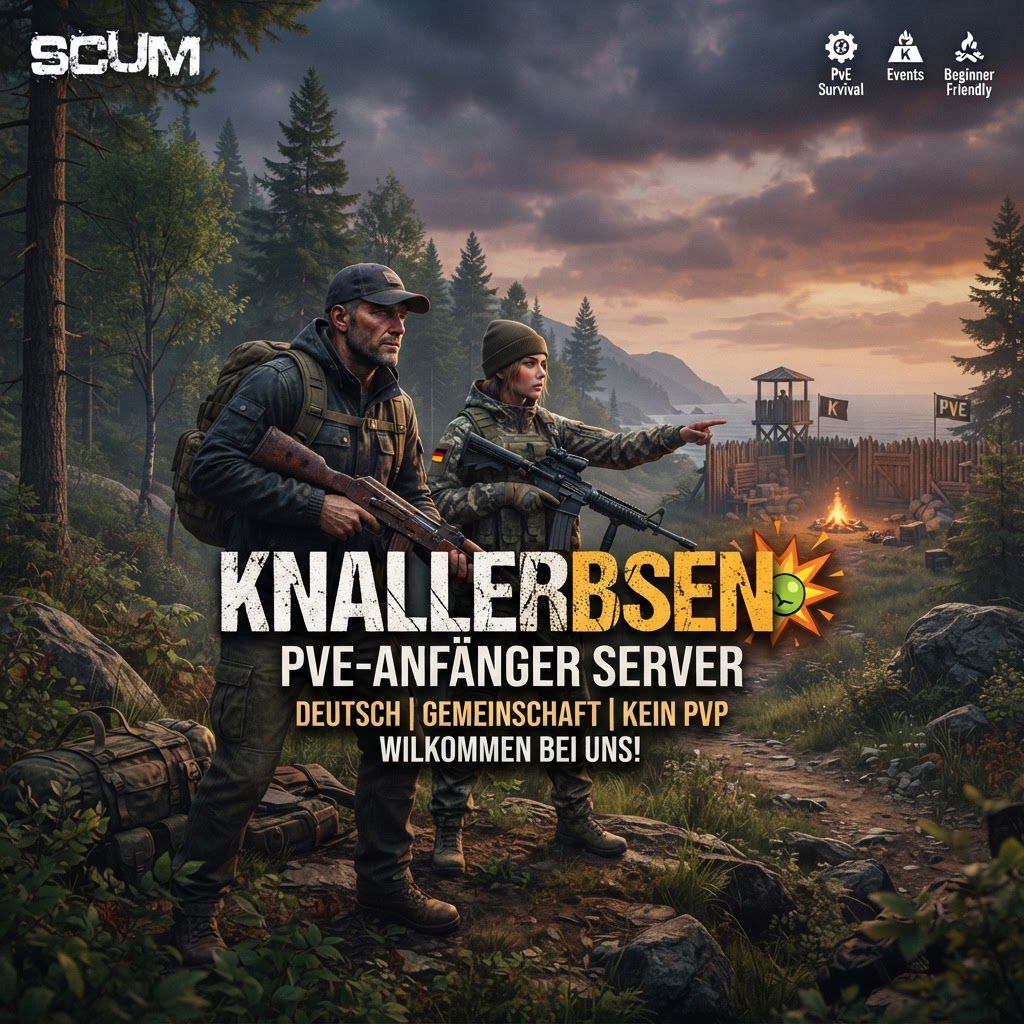 Knallerbsen[PvE-Anfänger, Rate3x Pieper,Horden,Mechs aktiv] - Server Scum