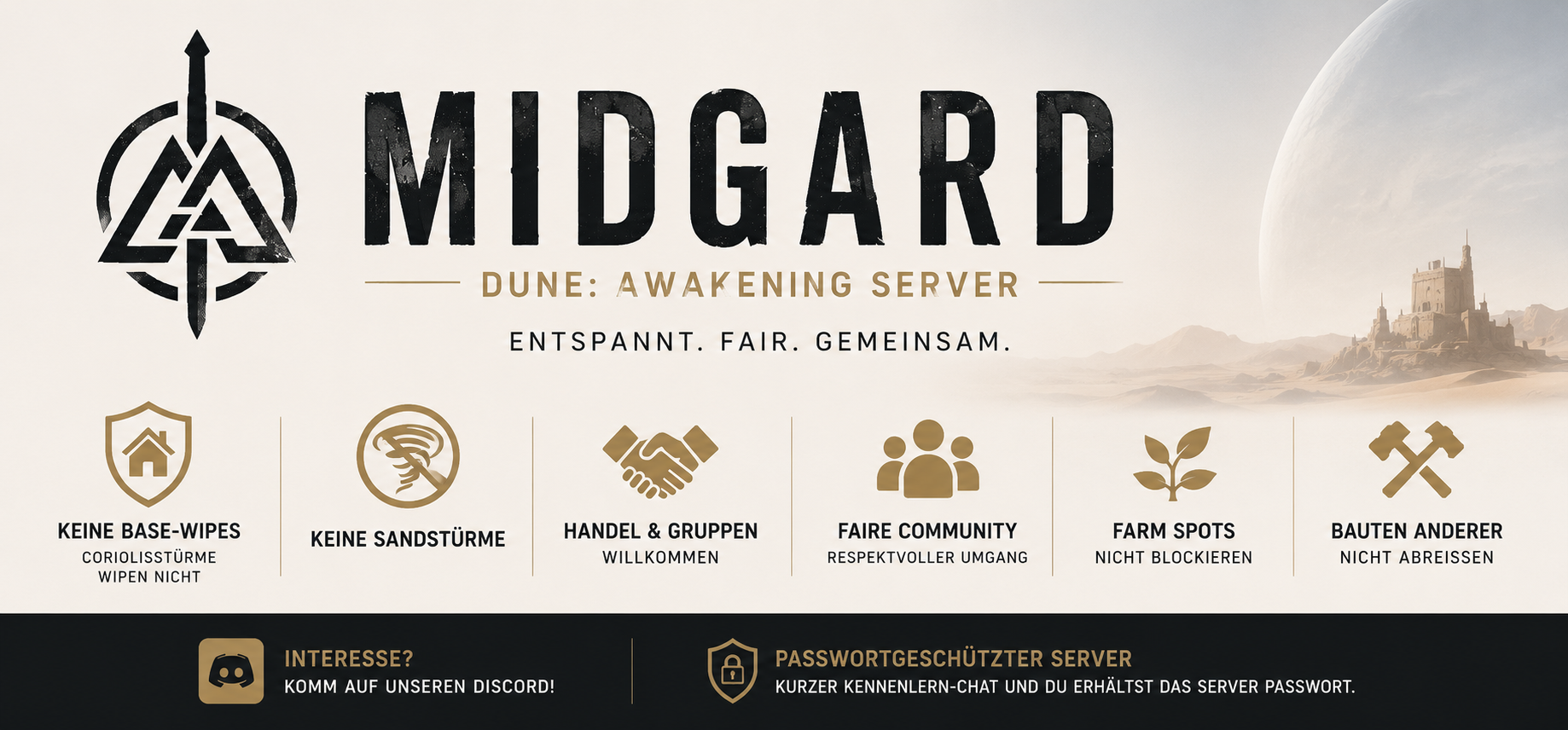 DE - GPortal - Secher - Midgard - Dune Awakening Server