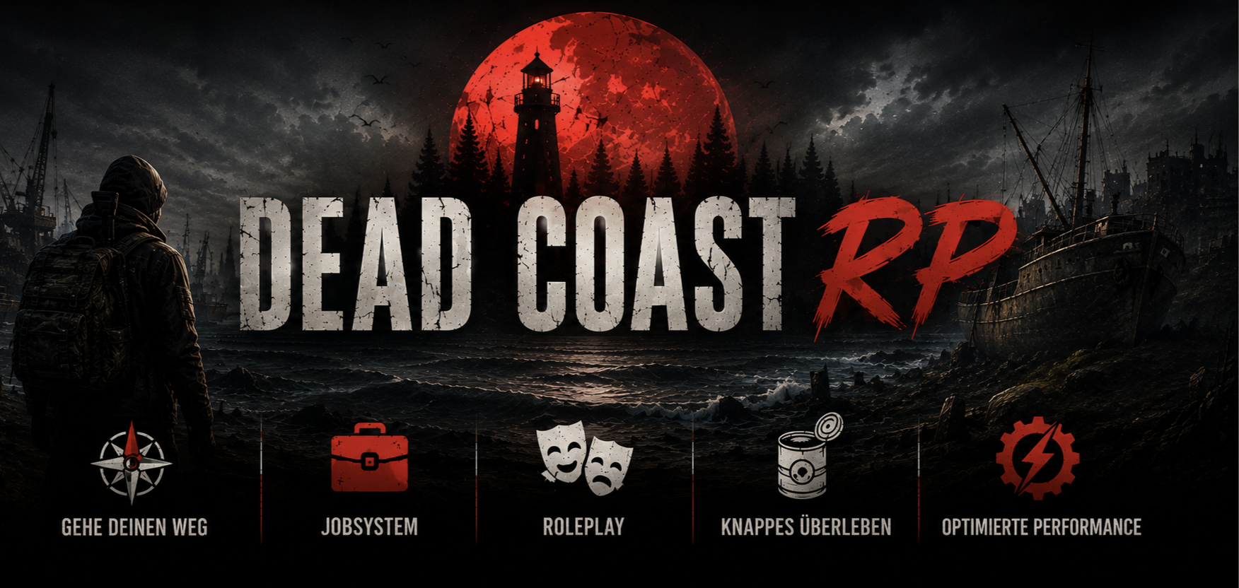 DEAD COAST RP / ROLEPLAY  - Server Dayz