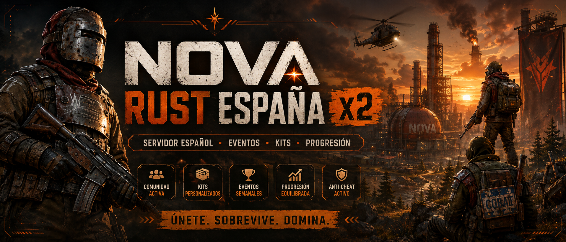 Nova Rust España - Servidor Rust