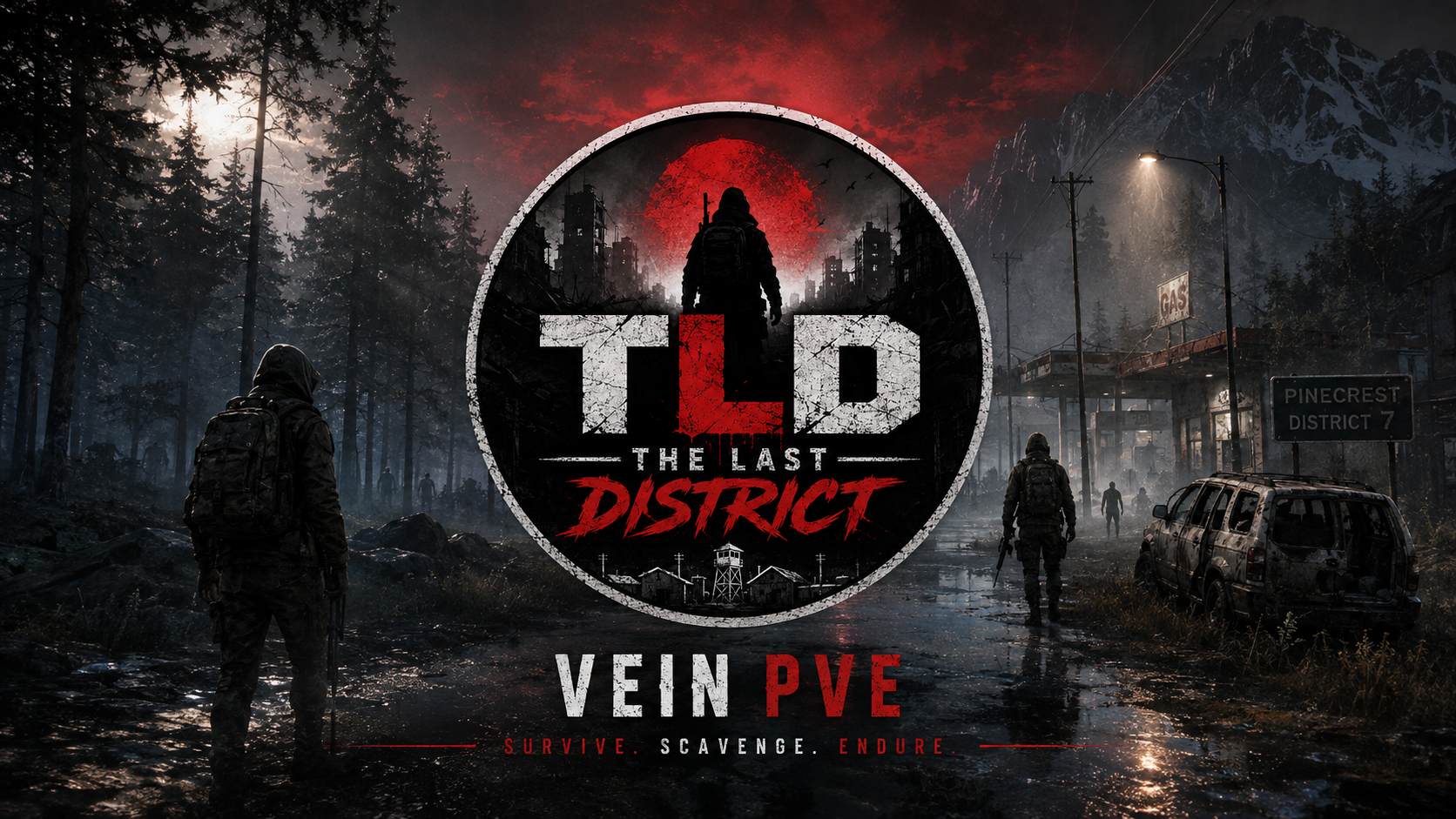 US EAST | THE LAST DISTRICT | PVE | NO RAID | ACTIVE STAFF | NEW - Vein Server