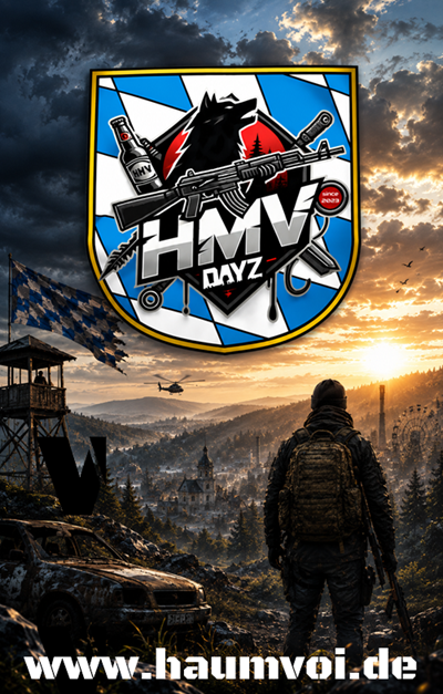 [DE] HMV DayZ | Vanilla+ | Groups | Map | QoL Mods - Server Dayz