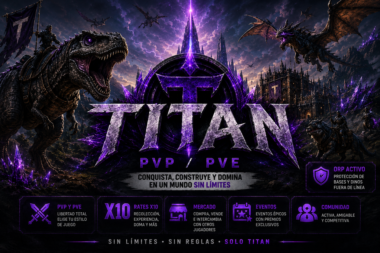 TITAN | ARK ASA - Servidor ARK Survival Ascended