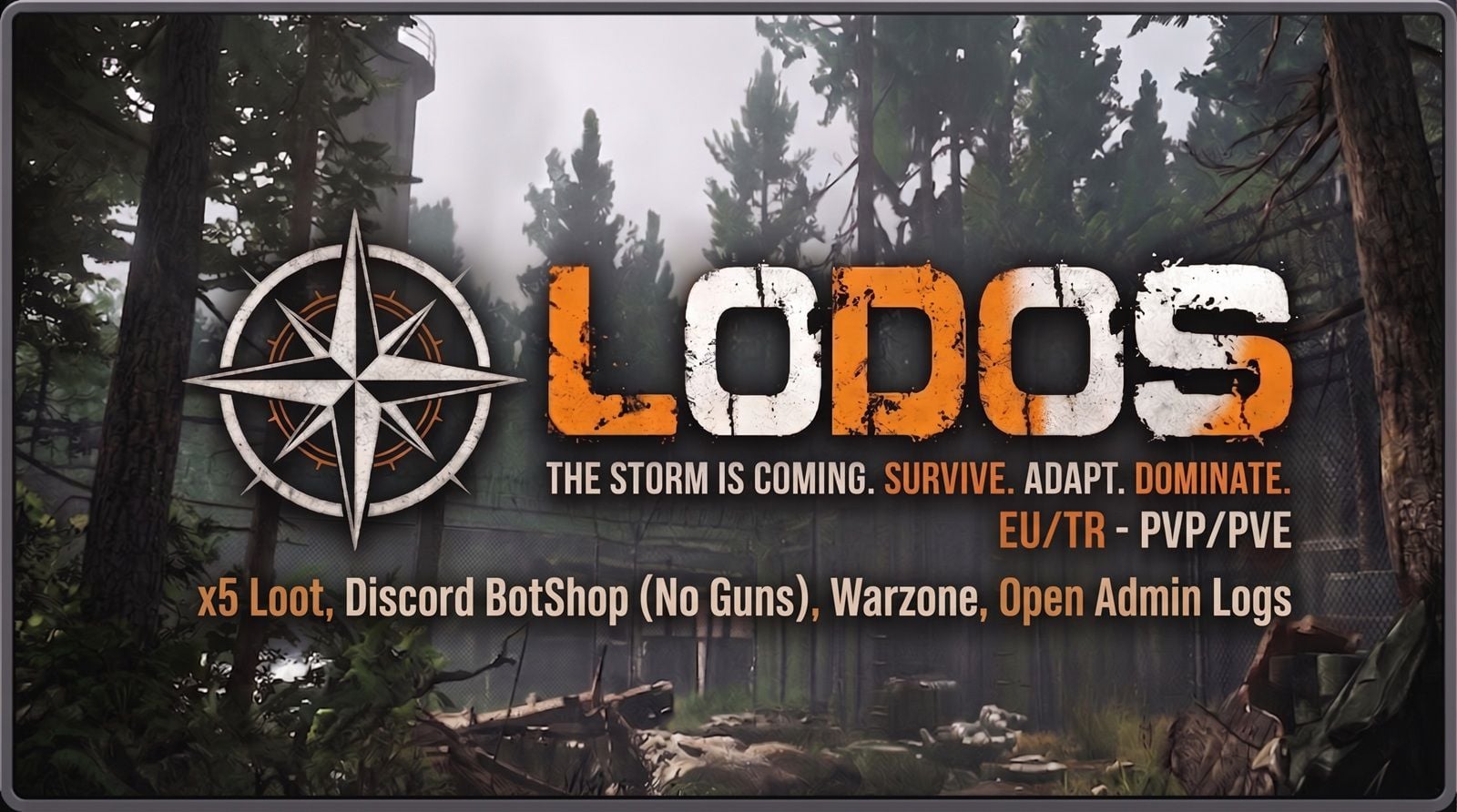 Lodos EN/TR x5 PVP/PVE Discord Bot  - Scum Server