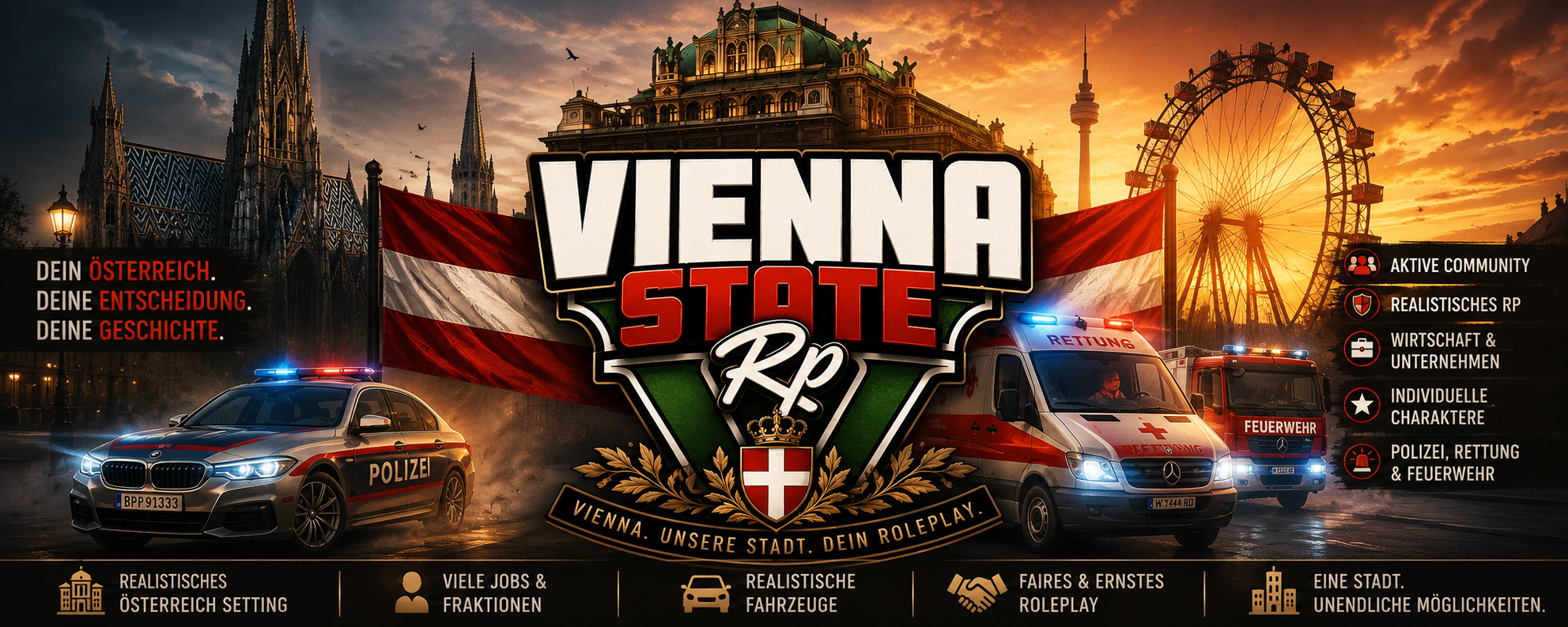 Vienna State RP - Grand Theft Auto Server