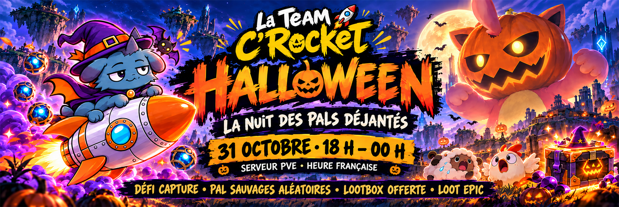 La Team C'Rocket [FR] - Serveur Palworld