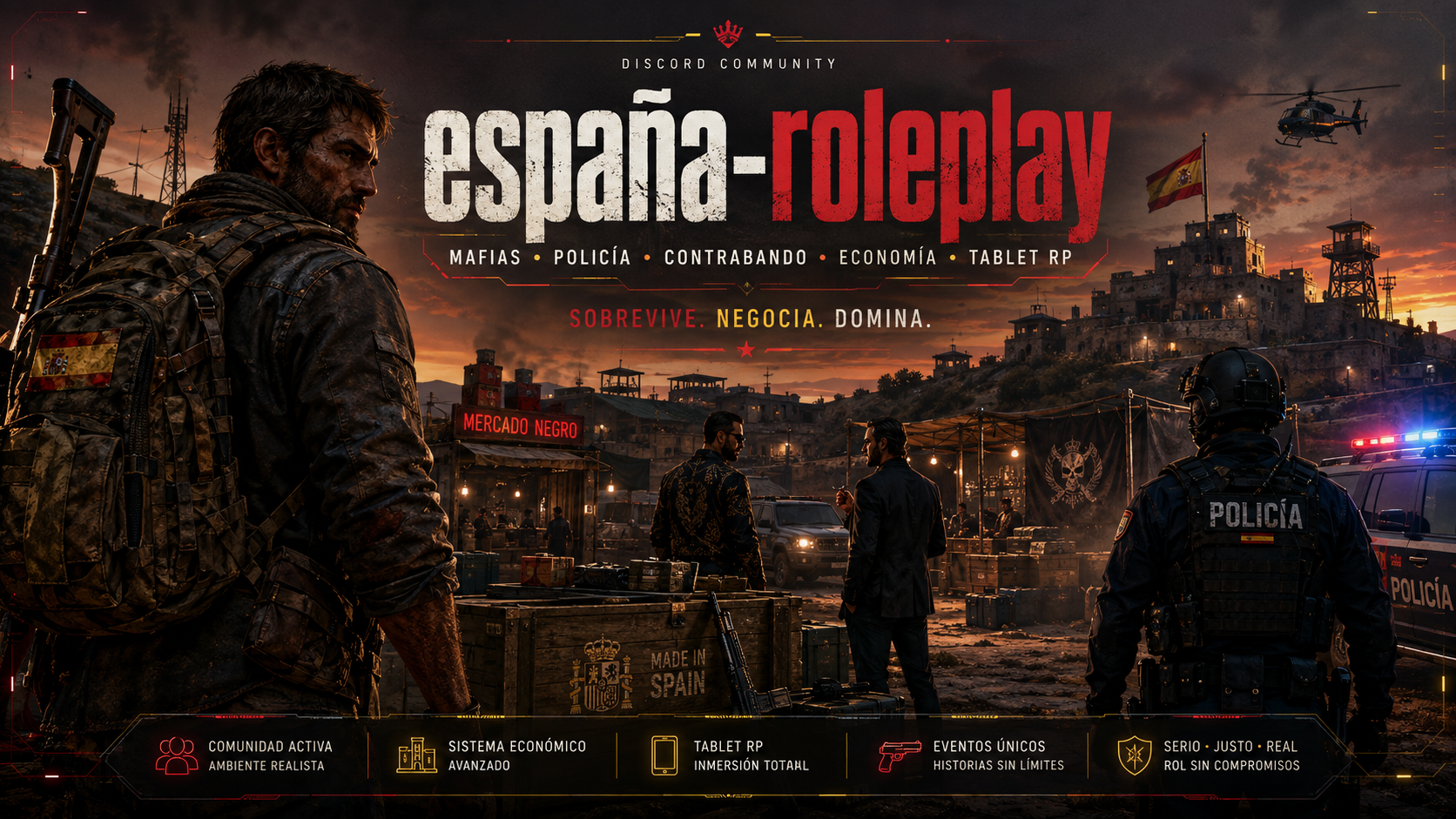 ESPAÑA-ROLEPLAY - Servidor Scum