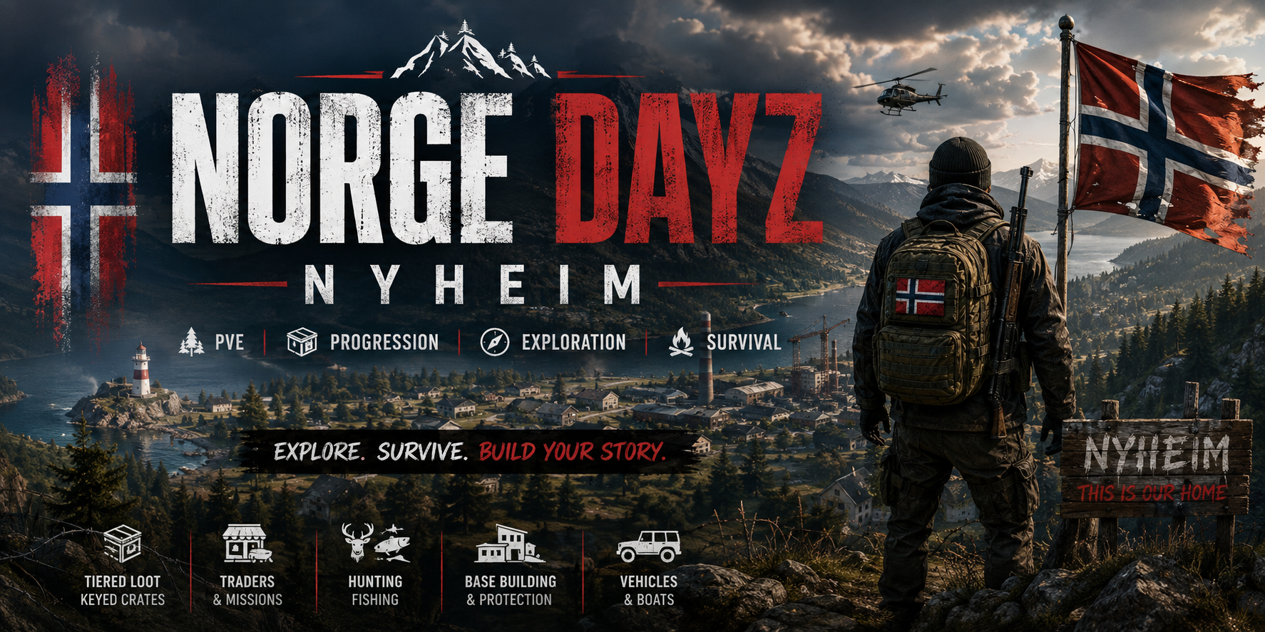 Norge DayZ - Nyheim - Dayz Server