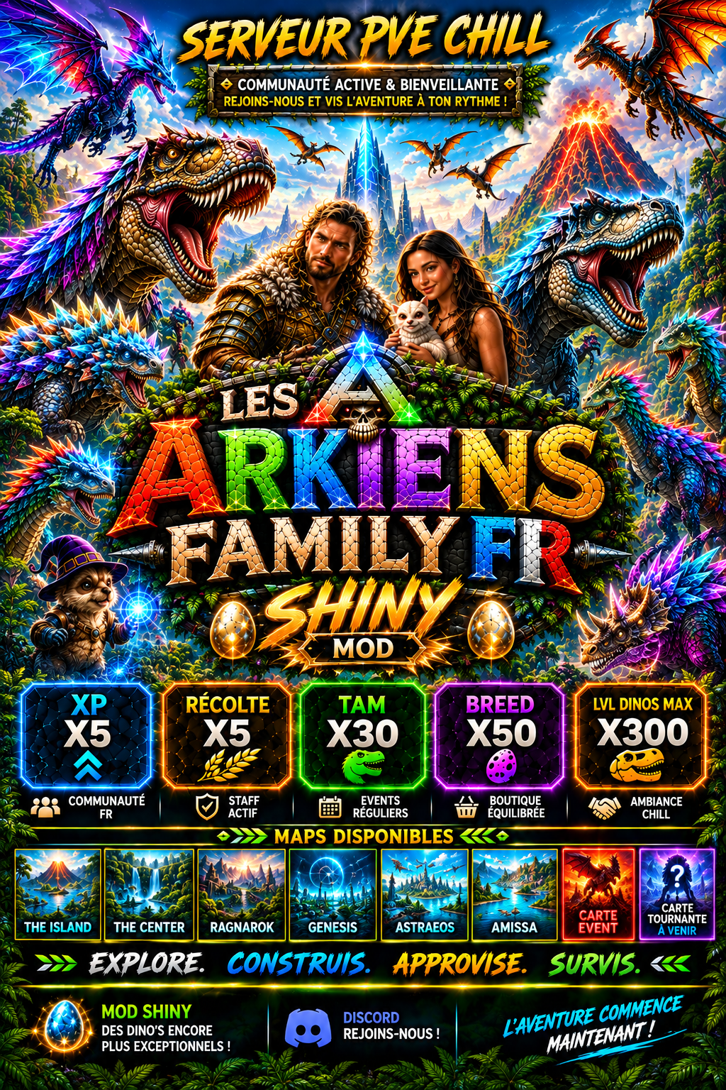 les arkiens family fr - Serveur ARK Survival Ascended