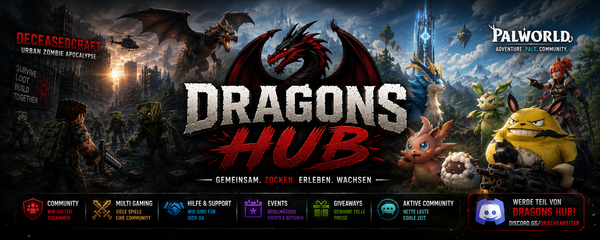 Dragons Hub - Server Discord