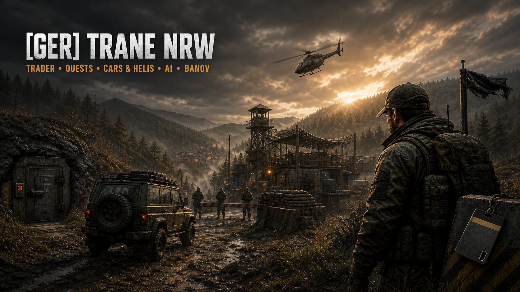 [GER] Trane NRW | Trader | Quest | Cars & Heli |  - Server Dayz