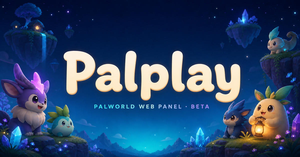 PalPlay IS ✅✅✅ONLINE✅✅✅ - Palworld Server