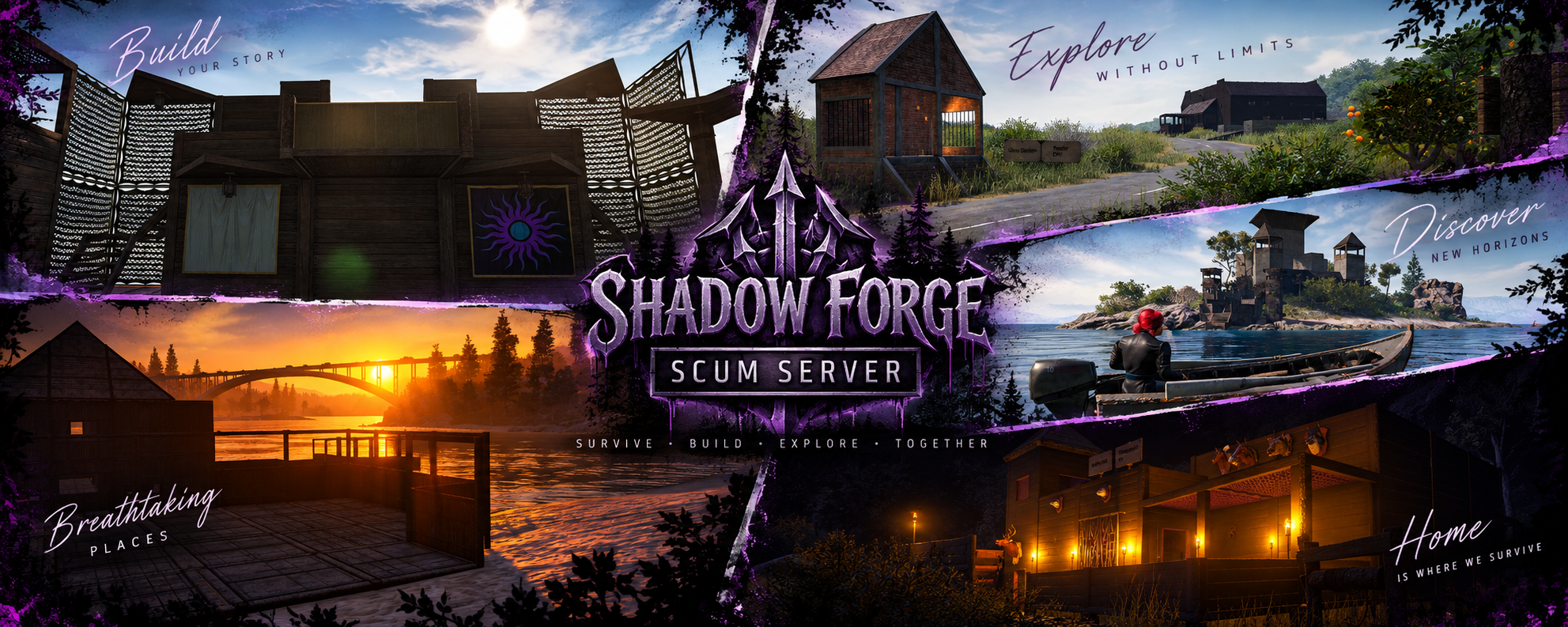 [GER/ENG]・SHADOW FORGE・PvE/PvP・EVENTS・3xLOOT・WELCOMEPACK・DISCORD - Server Scum
