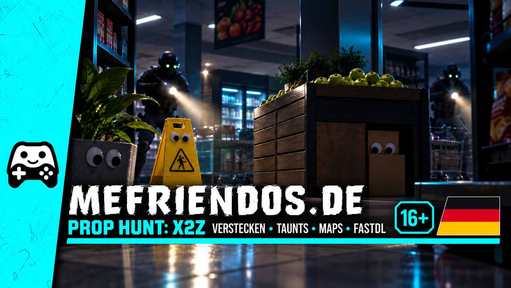 [GER] PropHunt: X2Z - MeFriendos Community - Server Garry's mod