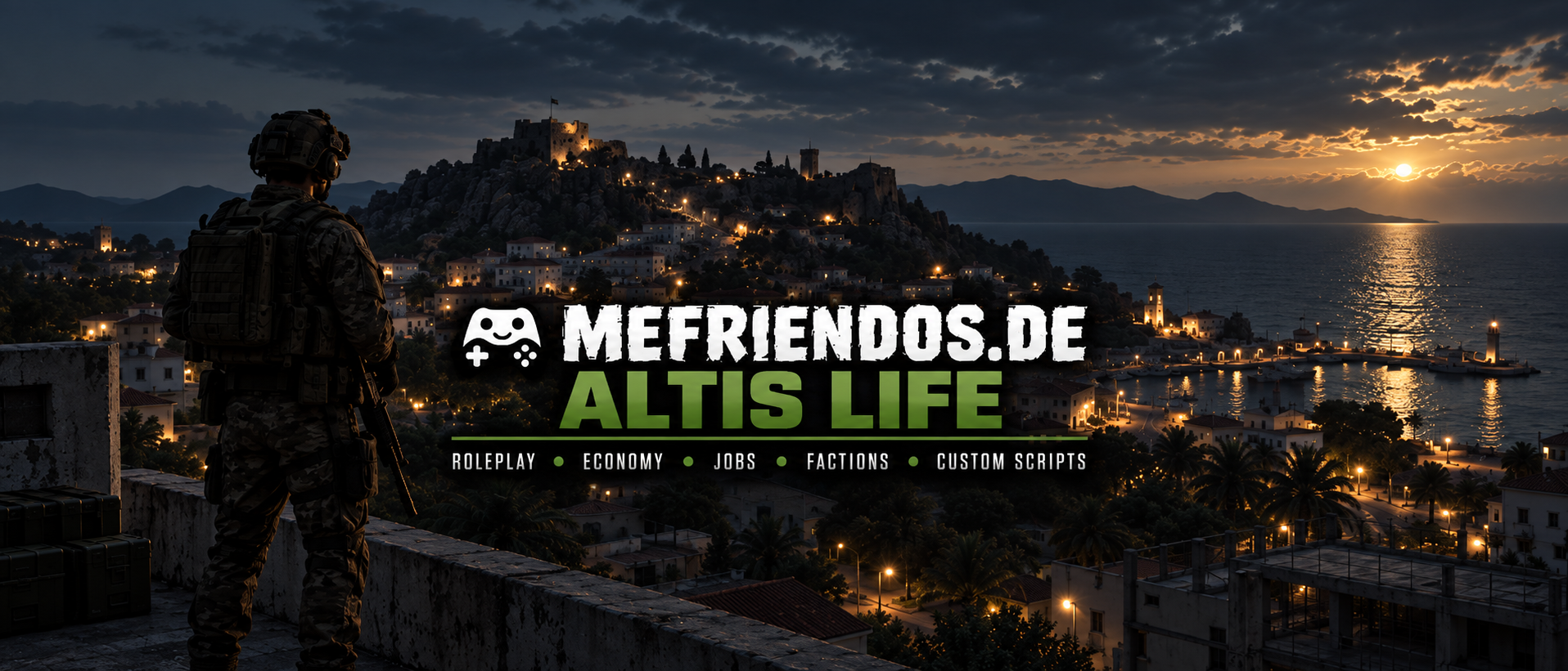 [EU|ENG] ArmA 3: Altis-Life - MeFriendos Community - Server Arma 3