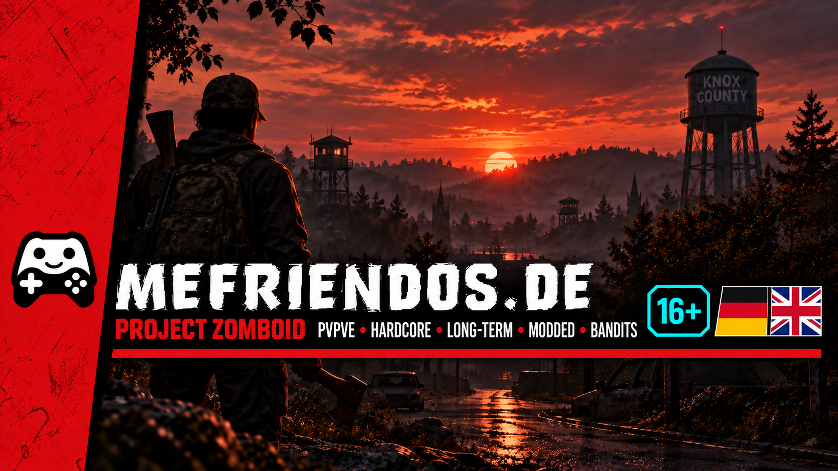 [EU|ENG|GER] Project Zomboid - MeFriendos Community - Project Zomboid Server