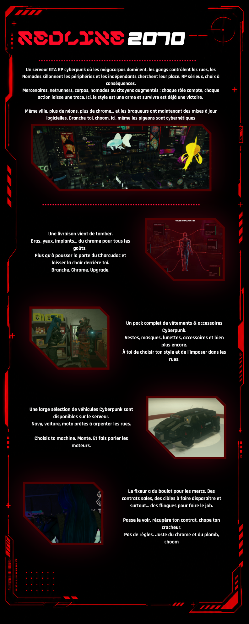 Redline 2070 - Serveur GTA