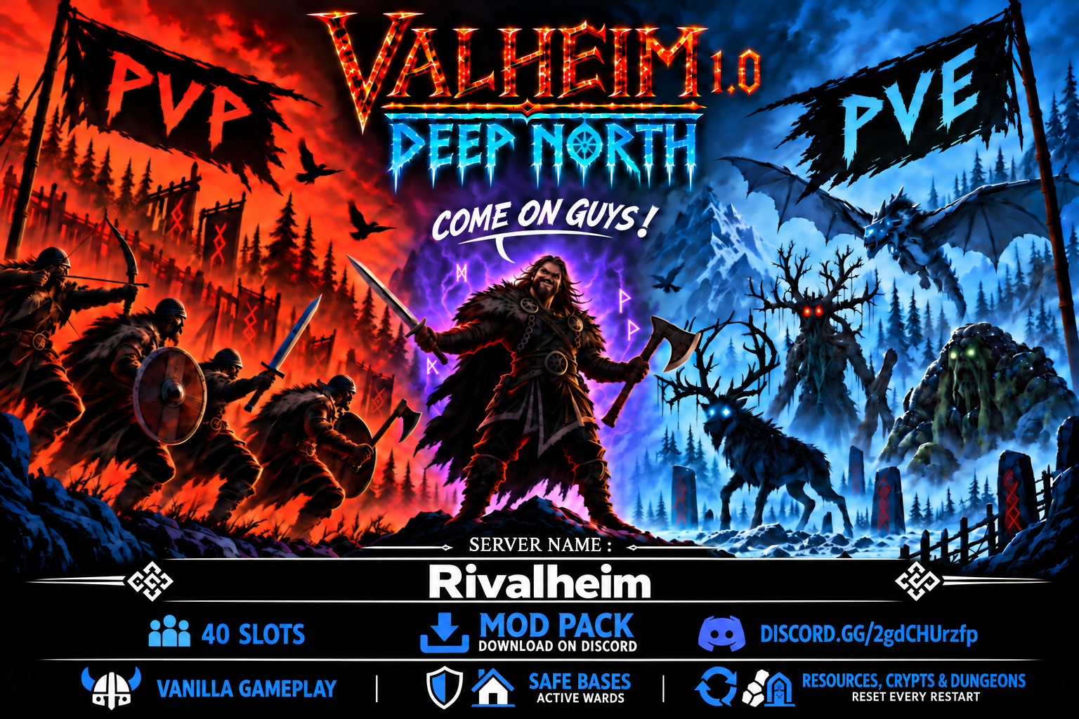 Rivalheim - Serveur Valheim