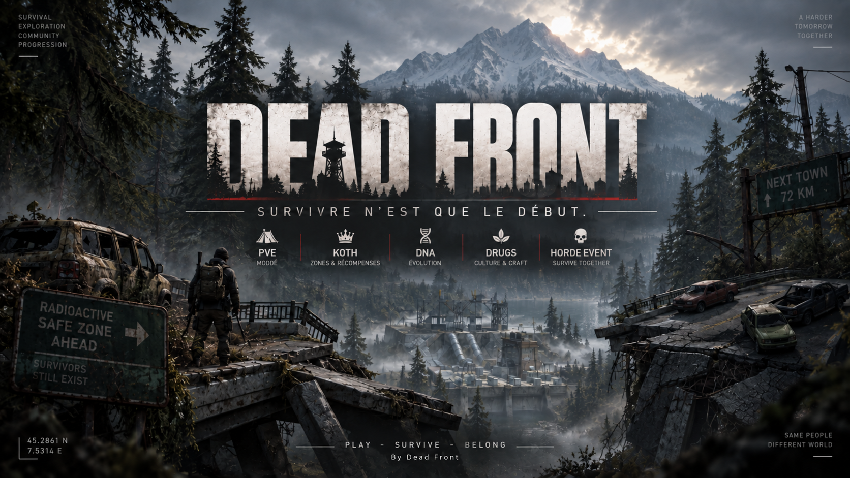 FR | DEAD FRONT | PvE - Serveur Dayz