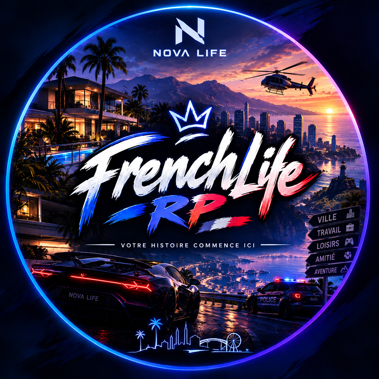 FrenchLiferp - Serveur Nova Life
