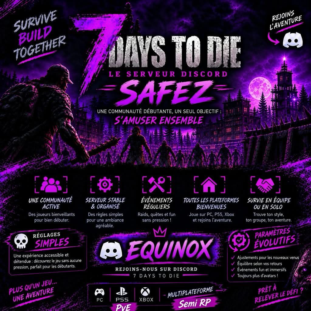 SafeZ - Serveur 7 Days To Die