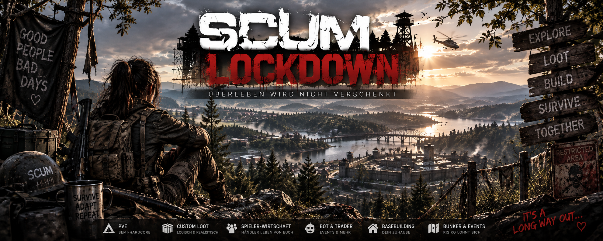LOCKDOWN - PvE - Server Scum