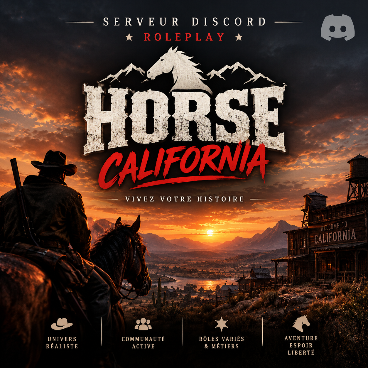 Horse California 🐎 - Serveur Red Dead Redemption 2