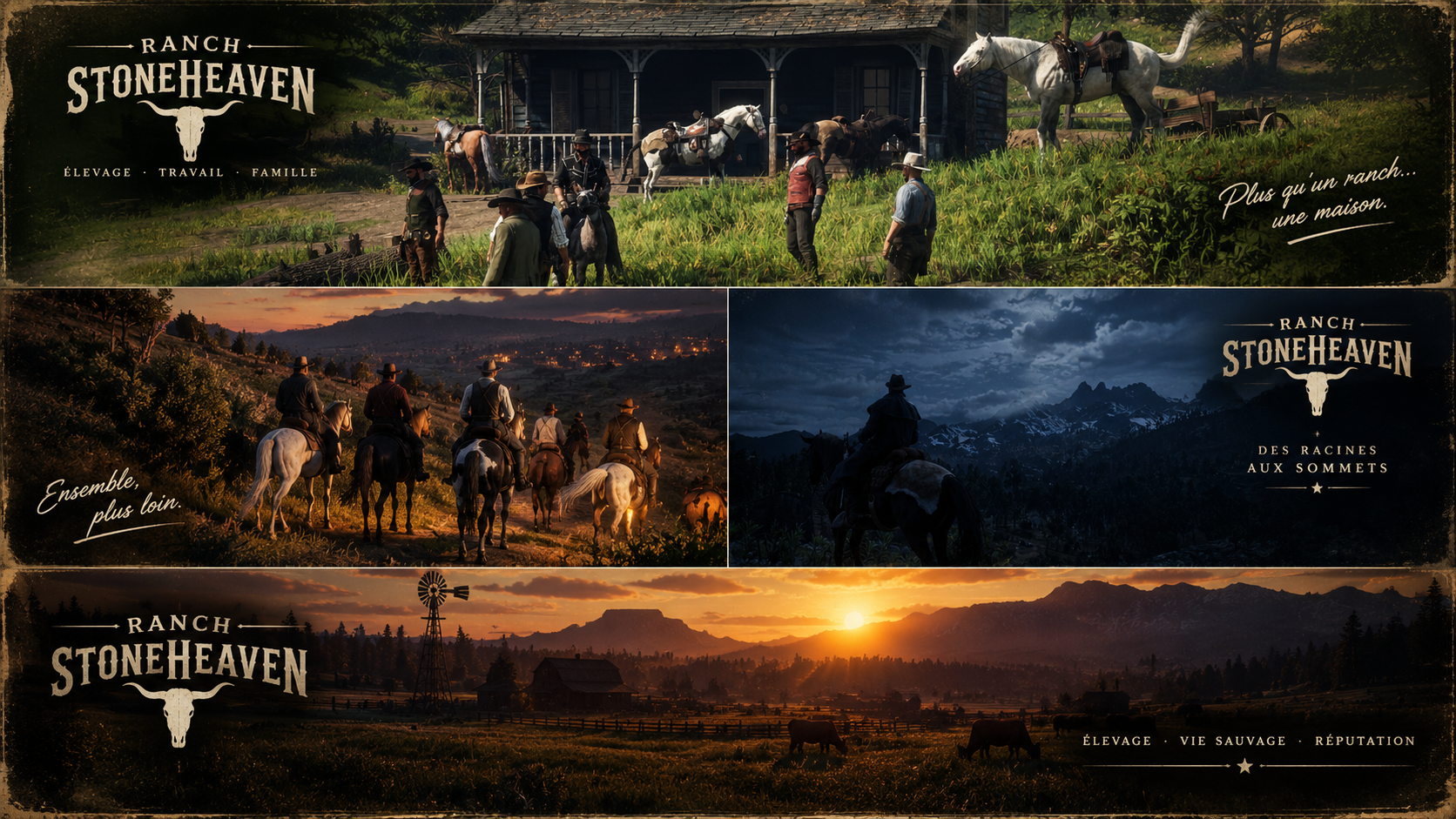𝐒𝐭𝐨𝐧𝐞𝐇𝐞𝐚𝐯𝐞𝐧 🐎 - Serveur Red Dead Redemption 2