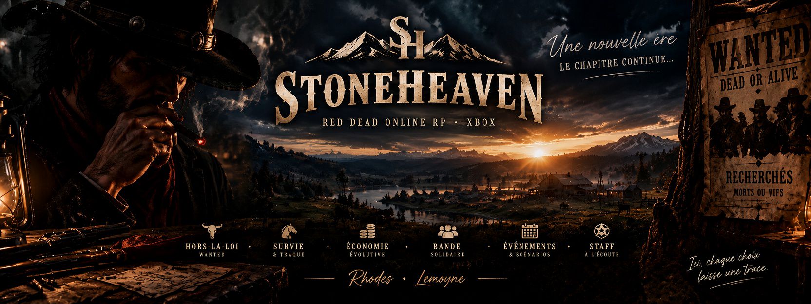 𝐒𝐭𝐨𝐧𝐞𝐇𝐞𝐚𝐯𝐞𝐧 🐎 - Serveur Red Dead Redemption 2