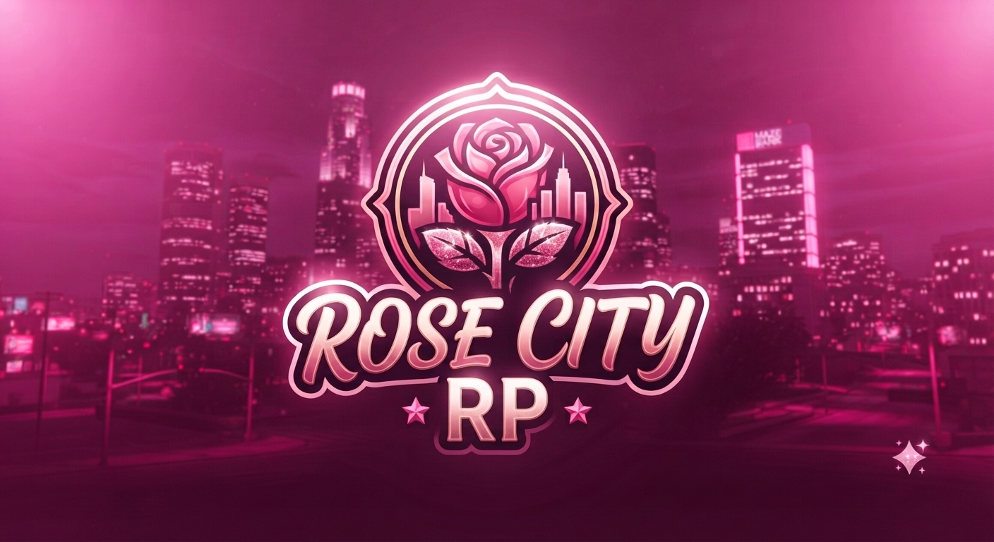 🎀 Rose City RP | FA 🎀 - Serveur GTA