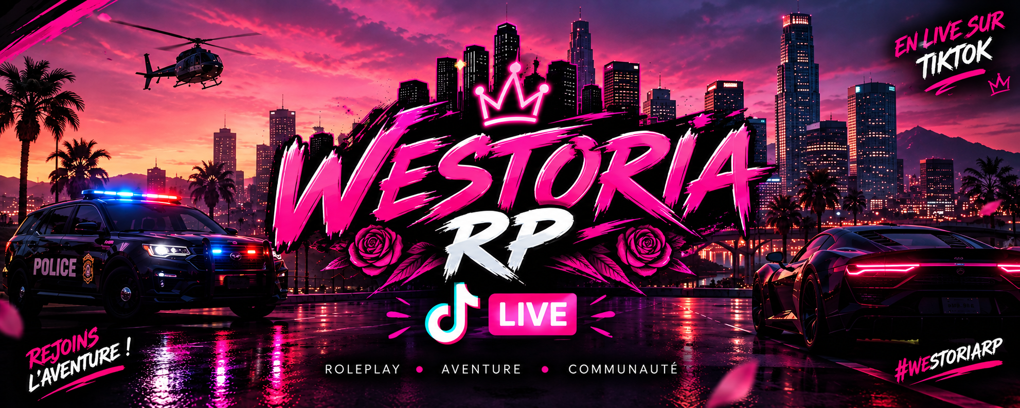 🎀 Westoria RP | FA 🎀 - Serveur GTA