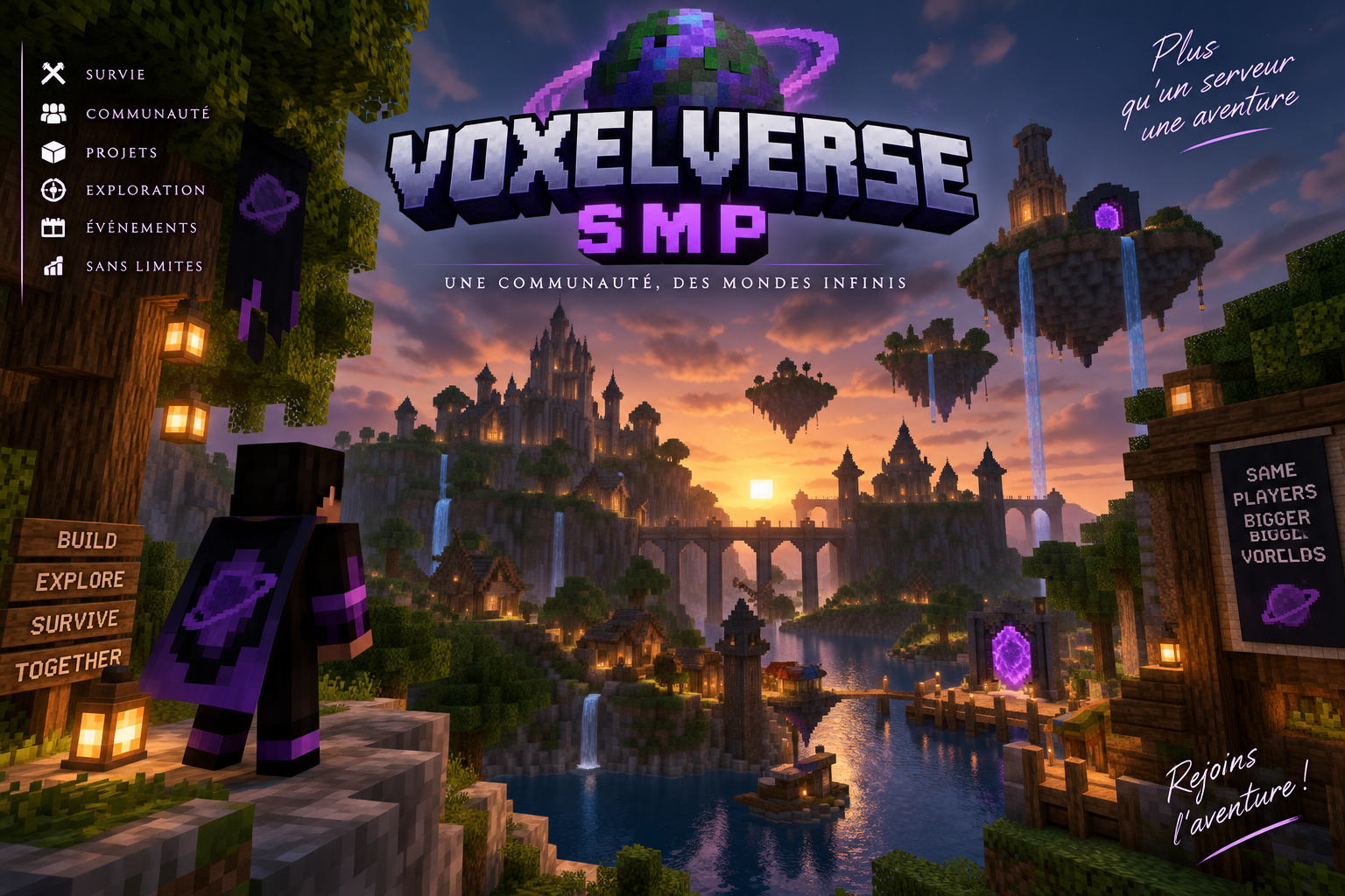 VoxelVersSMP - Serveur Minecraft
