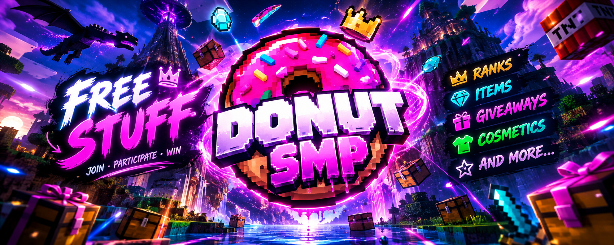 Free Donut Smp Stuff - Server Discord