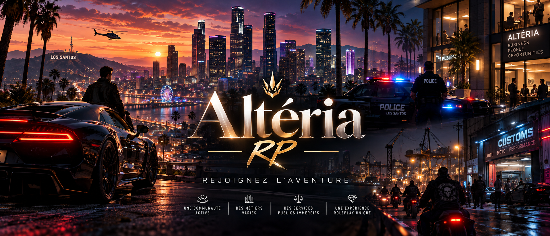 Altéria RP - Serveur GTA